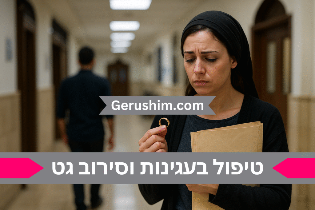 טיפול בעגינות וסירוב גט