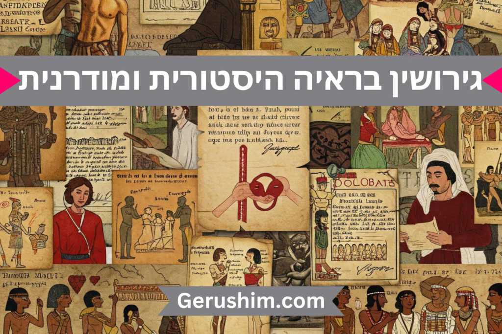 גירושין בראיה היסטורית ומודרנית