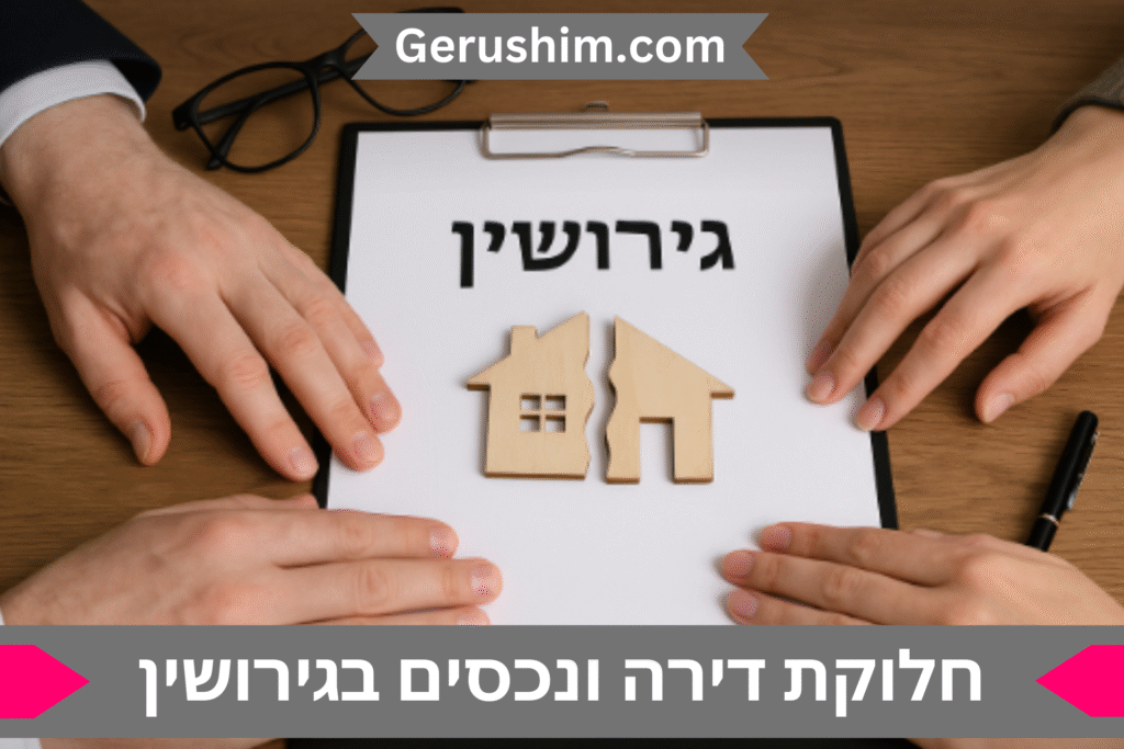 חלוקת דירה ונכסים בגירושין [מדריך משפטי]
