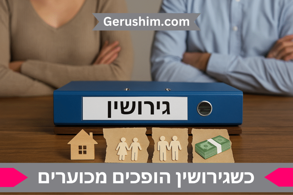 כשגירושין הופכים מכוערים כולם סובלים