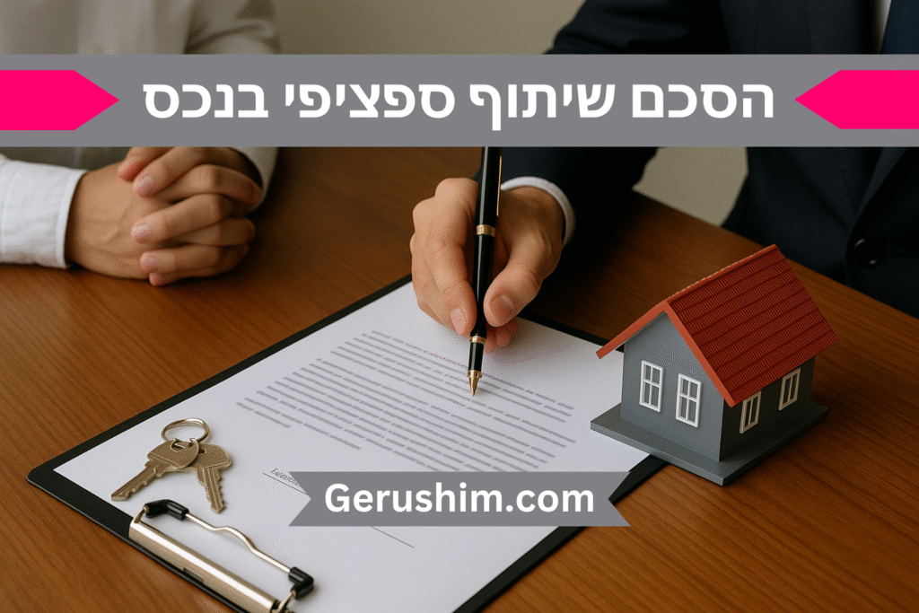 הסכם שיתוף ספציפי בנכס