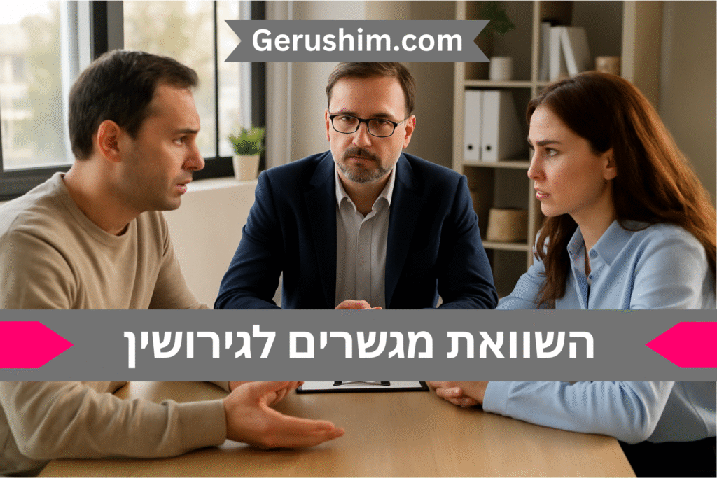 השוואת מגשרים לגירושין