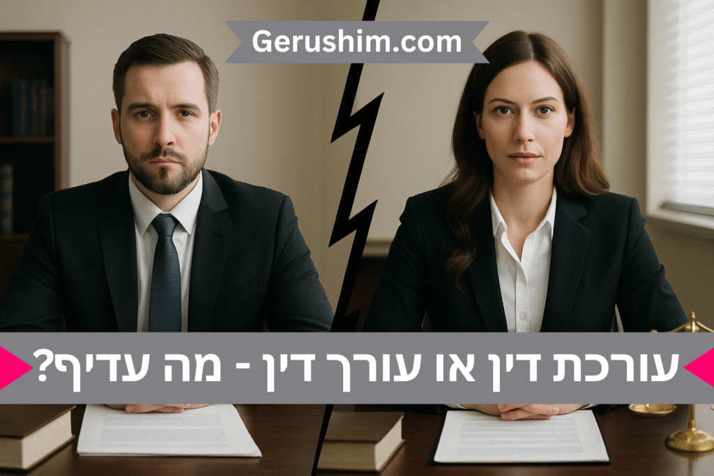 עורך דין גירושין או עורכת דין גירושין - מה עדיף ולמה?