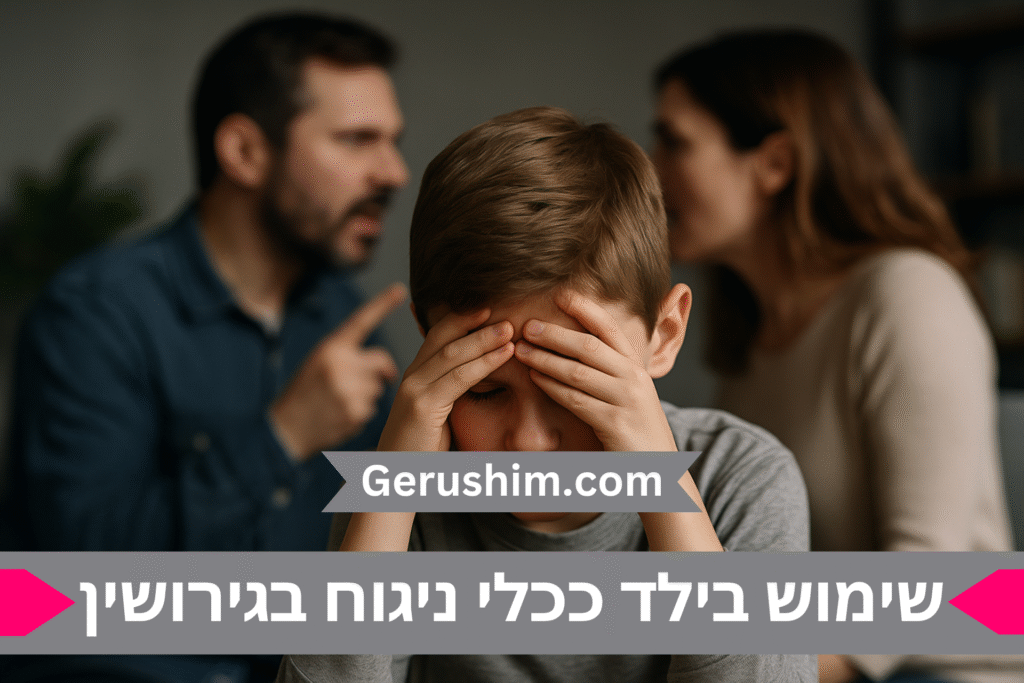 שימוש בילד ככלי ניגוח בגירושין