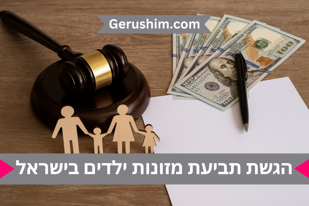 הגשת תביעת מזונות ילדים בישראל