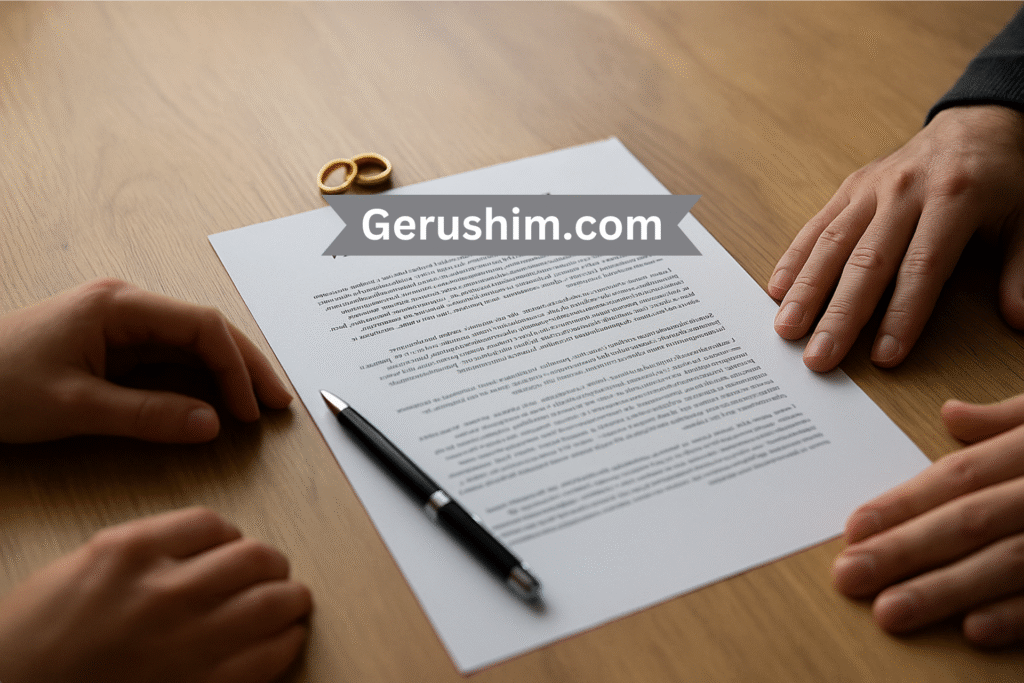 בקשה לגירושין בישראל