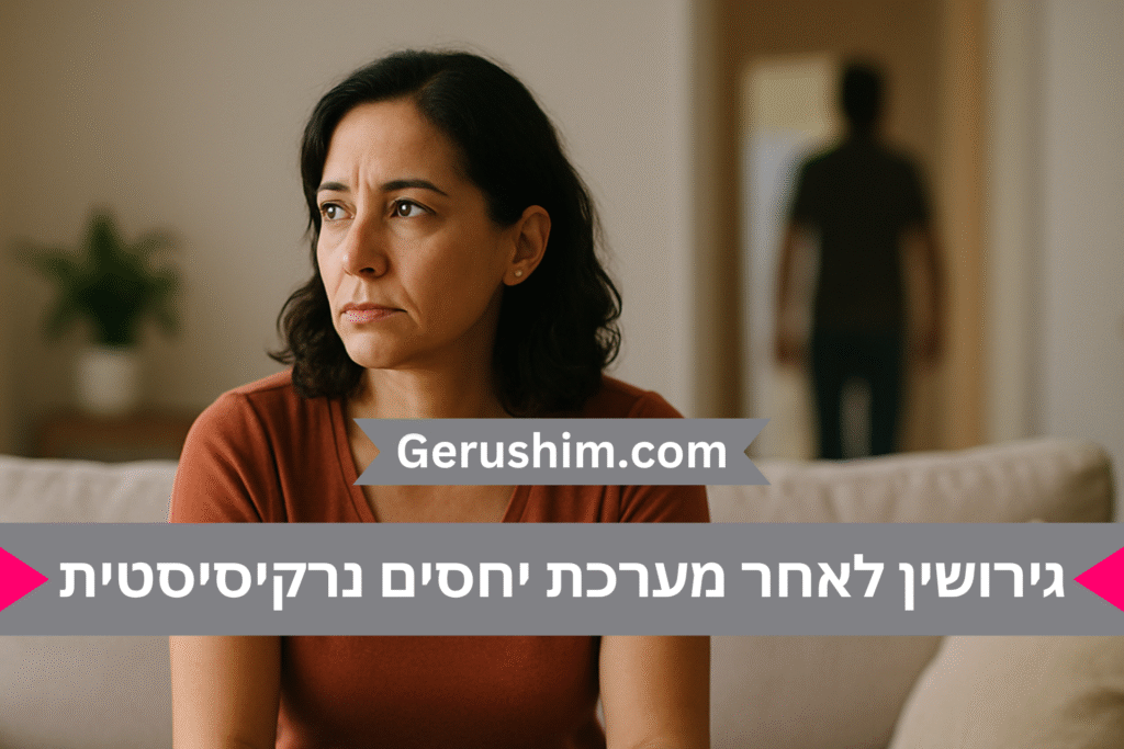 גירושין לאחר מערכת יחסית נרקסיסטית