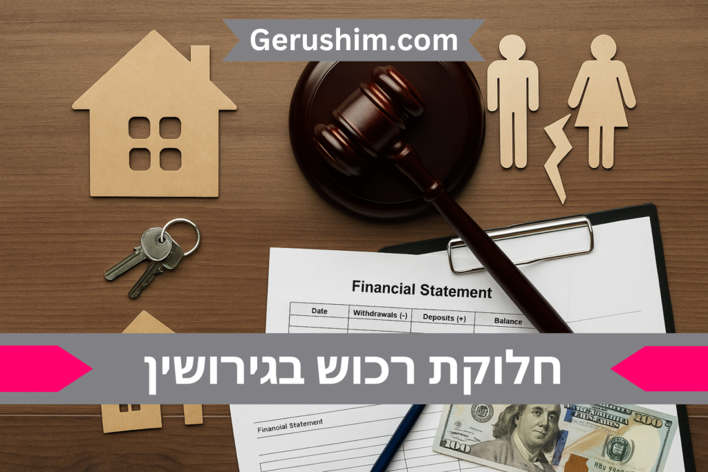 חלוקת רכוש בגירושין