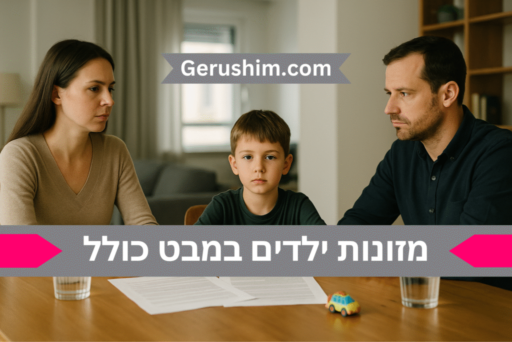 מזונות ילדים במבט כולל ועדכני