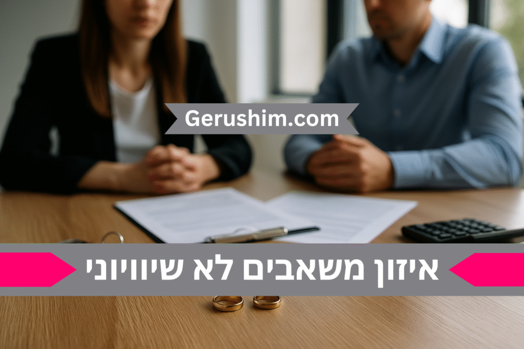 איזון משאבים לא שיוויוני בגירושין