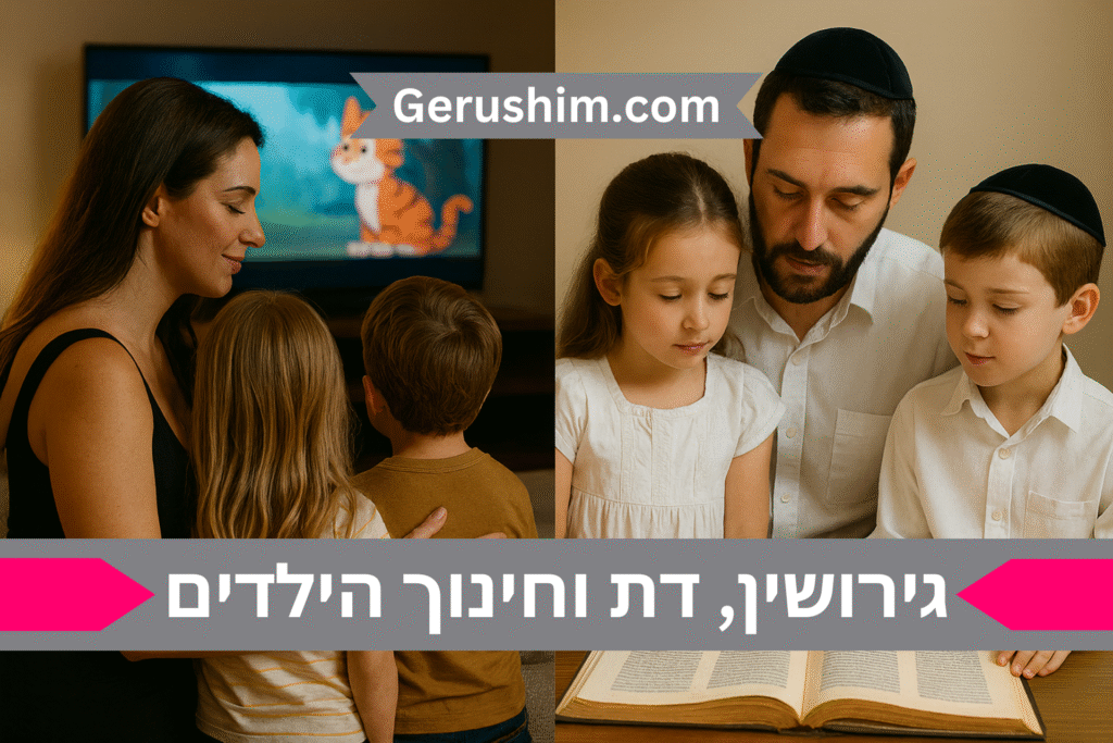 גירושין, דת וחינוך הילדים