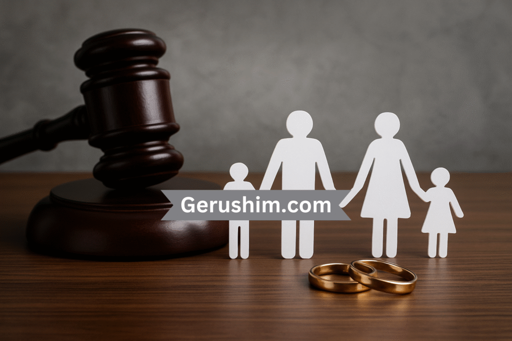 דיני משפחה בישראל - גירושין/ גירושים