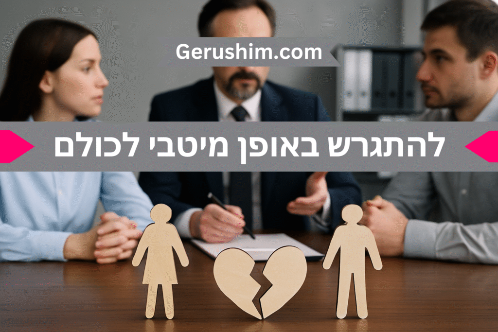 להתגרש באופן מיטבי לכולם