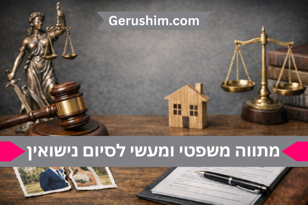 מתווה משפטי ומעשי לסיום נישואין