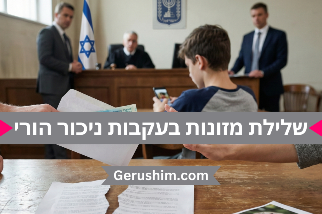 שלילת מזונות בעקבות ניכור הורי