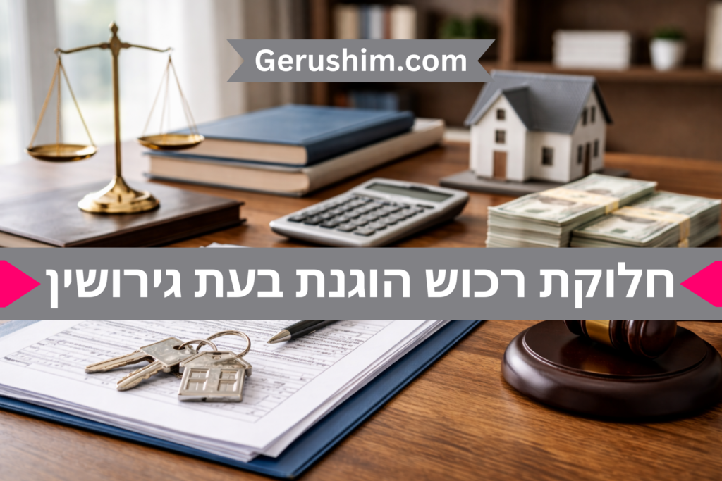 חלוקת רכוש הוגנת בעת גירושין