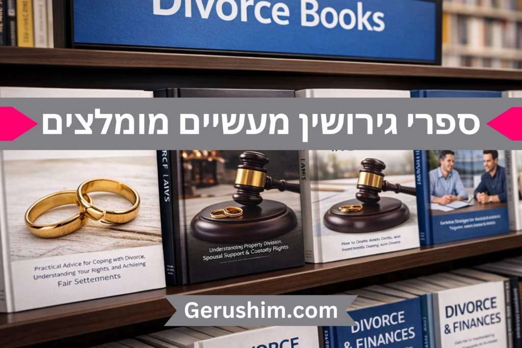 ספרי גירושין מעשיים מומלצים