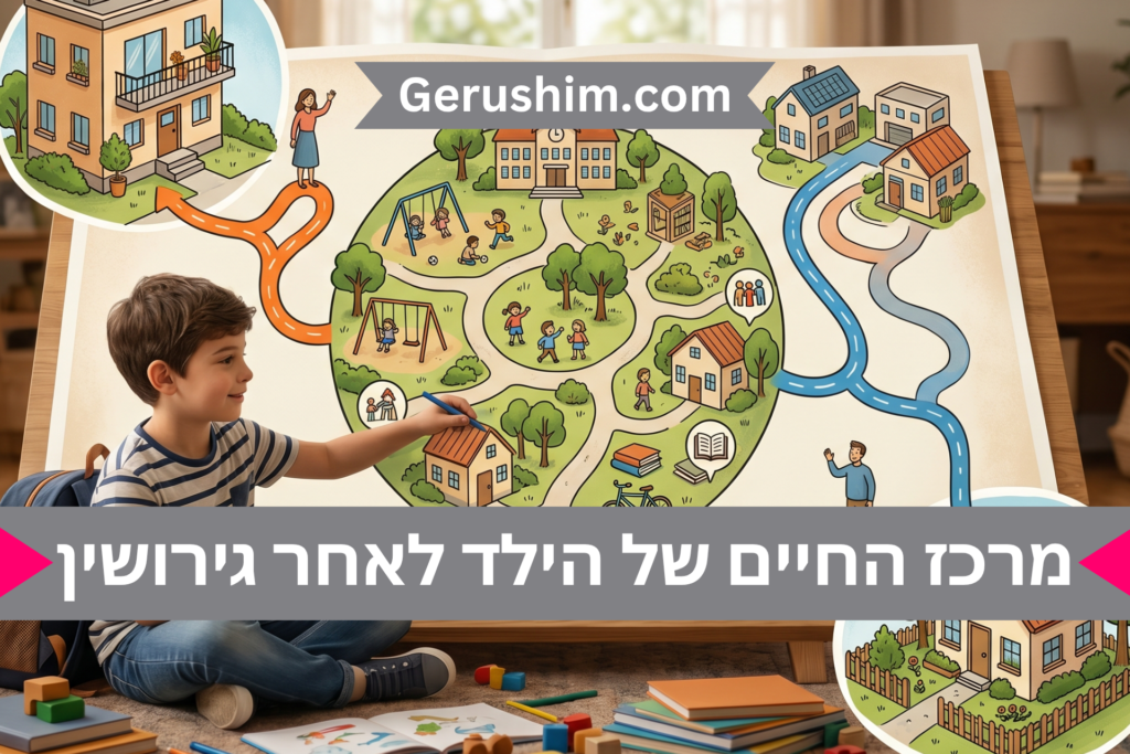 מרכז החיים של הילד לאחר גירושין