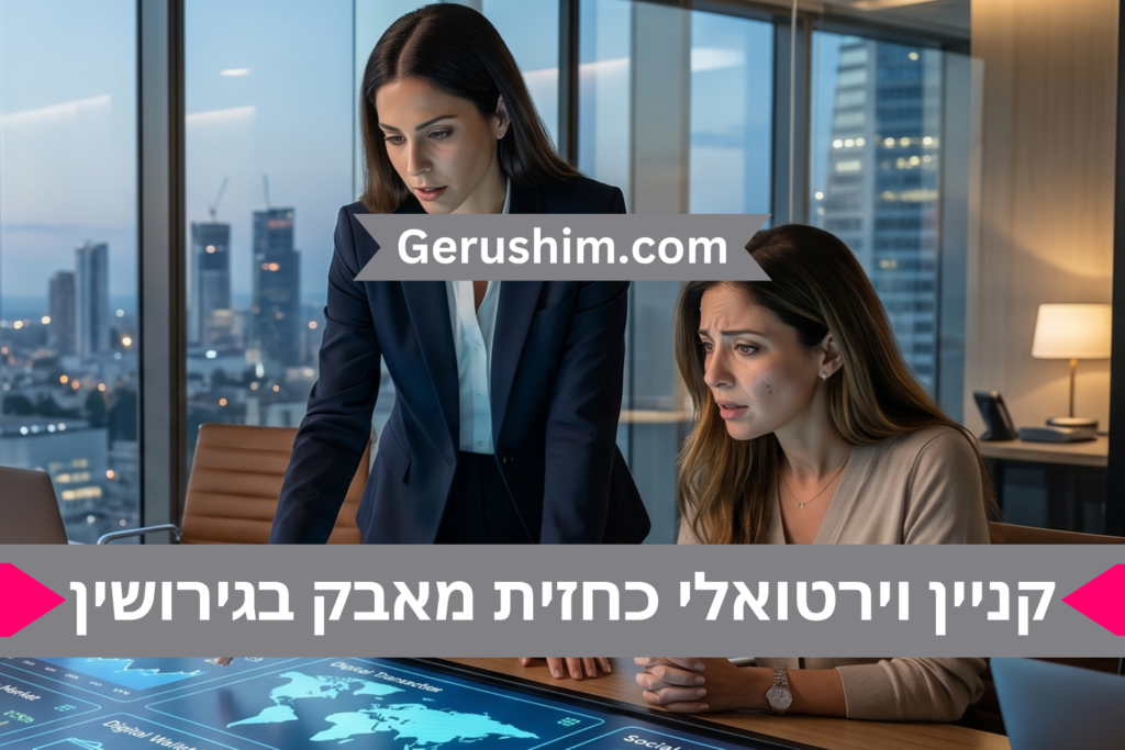 קניין וירטואלי כחזית מאבק בגירושין