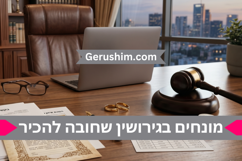 מונחים בגירושין שחובה להכיר