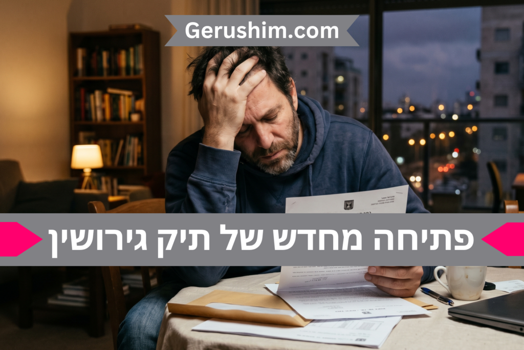 פתיחה מחדש של תיק גירושין