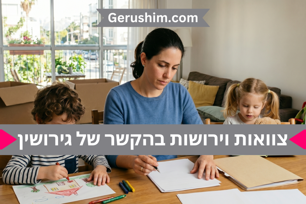 צוואות וירושות בהקשר של גירושין