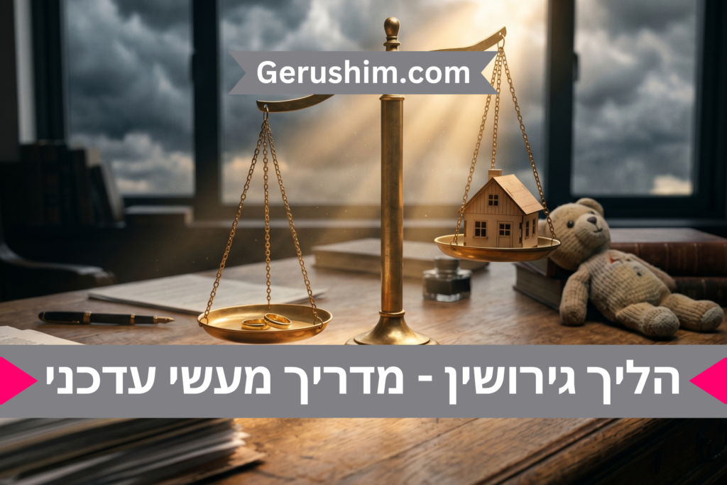 הליך גירושין - מדריך מעשי עדכני