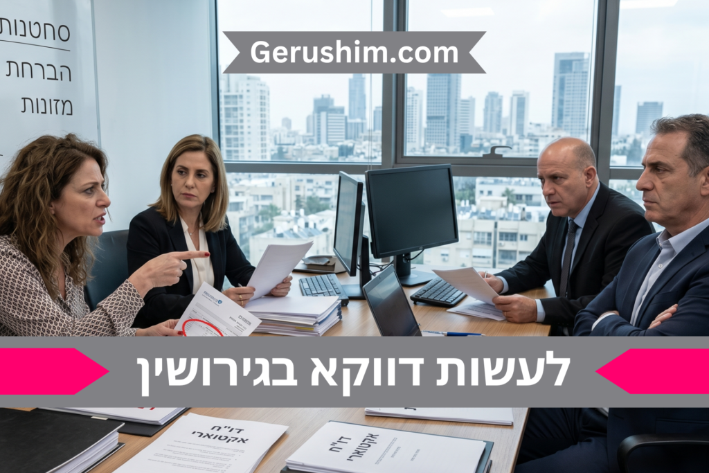 לעשות דווקא בגירושין