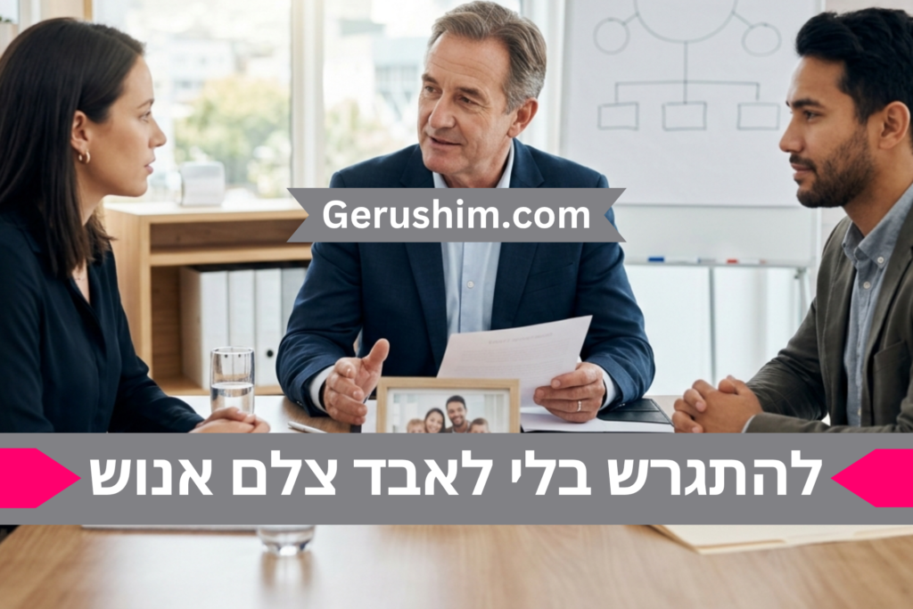 להתגרש בלי לאבד צלם אנוש