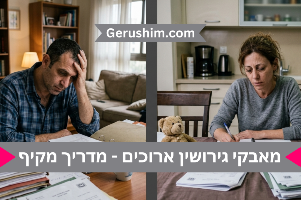 מאבקי גירושין ארוכים - מדריך מקיף