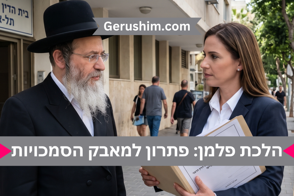 הלכת פלמן: פתרון למאבק הסמכויות