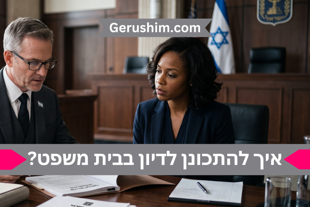 איך להתכונן לדיון בבית משפט?